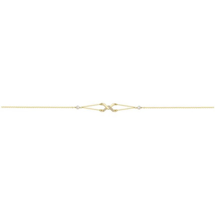Βραχιόλι Σε Κίτρινο Χρυσό με Ζιργκόν 1.7gr (BR84 - ΑΧ1749) Βραχιόλι Σε Κίτρινο Χρυσό με Ζιργκόν 1.7gr (BR84 - ΑΧ1749)